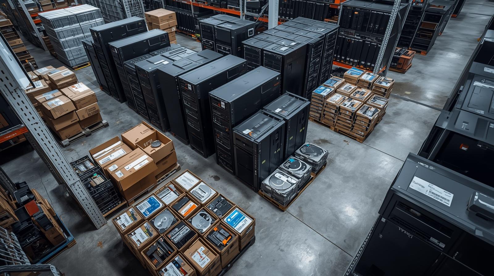 大量設備整理與交收