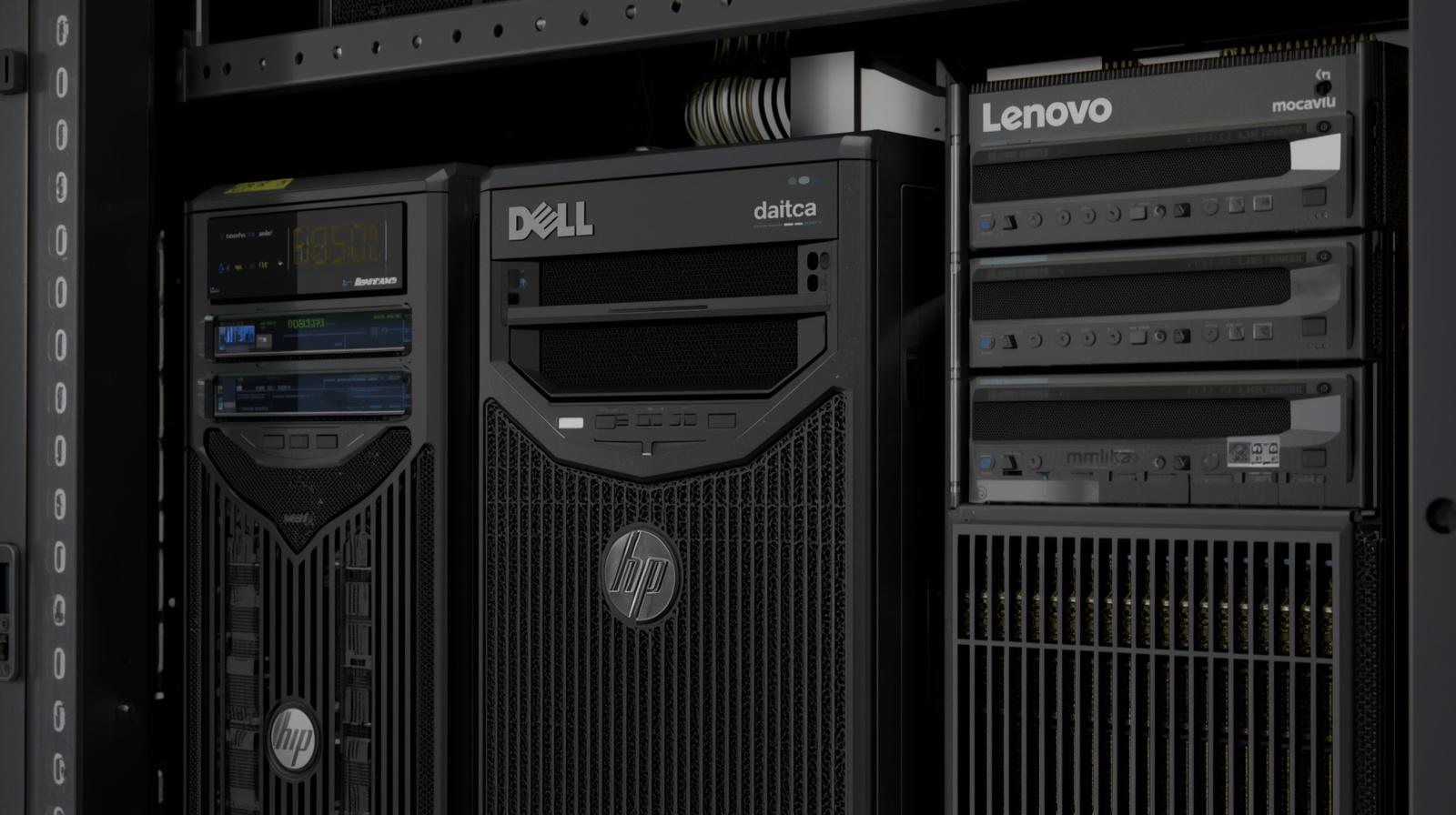 伺服器與儲存設備細節